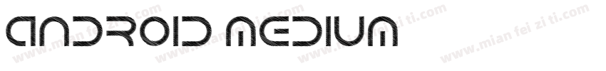 android medium字体转换